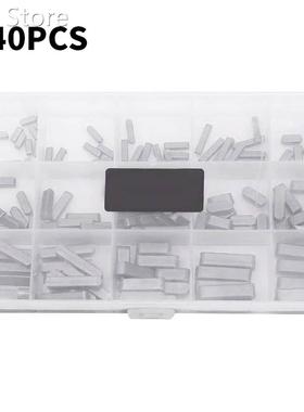 140Pcs Round Ended Feather Key Parallel Drive Shaft Keys Dow