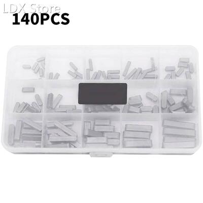 140Pcs Round Ended Feather Key Parallel Drive Shaft Keys Dow