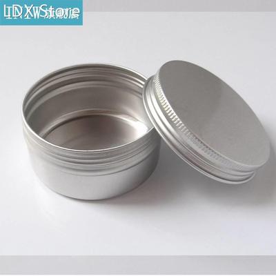 10pcs Round Metal Tea Leaf Storage Box Screw Top Aluminum Co