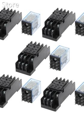 5sets 3pdt my3n general purpose relay my3nj power relay swit