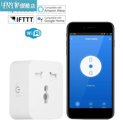 Universal WiFi Smart Plug US EU UK AU Adapter Socket Compati