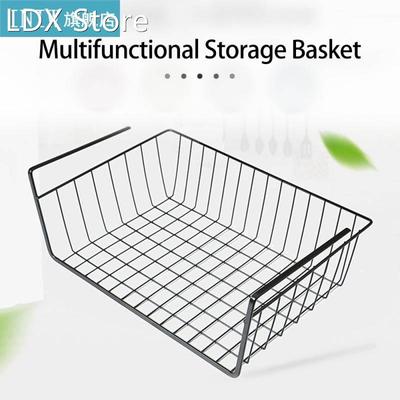 Household Desk Organizer Wardrobe Rack Under Shelf Table Sto