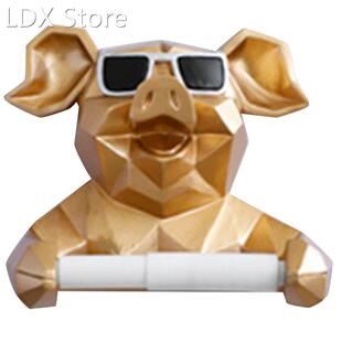 Animal Tissue Box Figurine Hanging Tissue Holder Toilet Wash