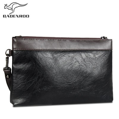 Badenroo Hot Sale Simple Men Clutch Bag Wallet Handy Bag Br