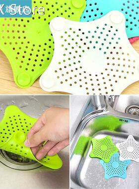 Five-pointed Star PVC Filter Sink Waste Strainer Filter Kitc