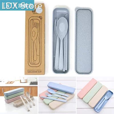 Multifunction Travel Utensils Set Portable Camping Flatware