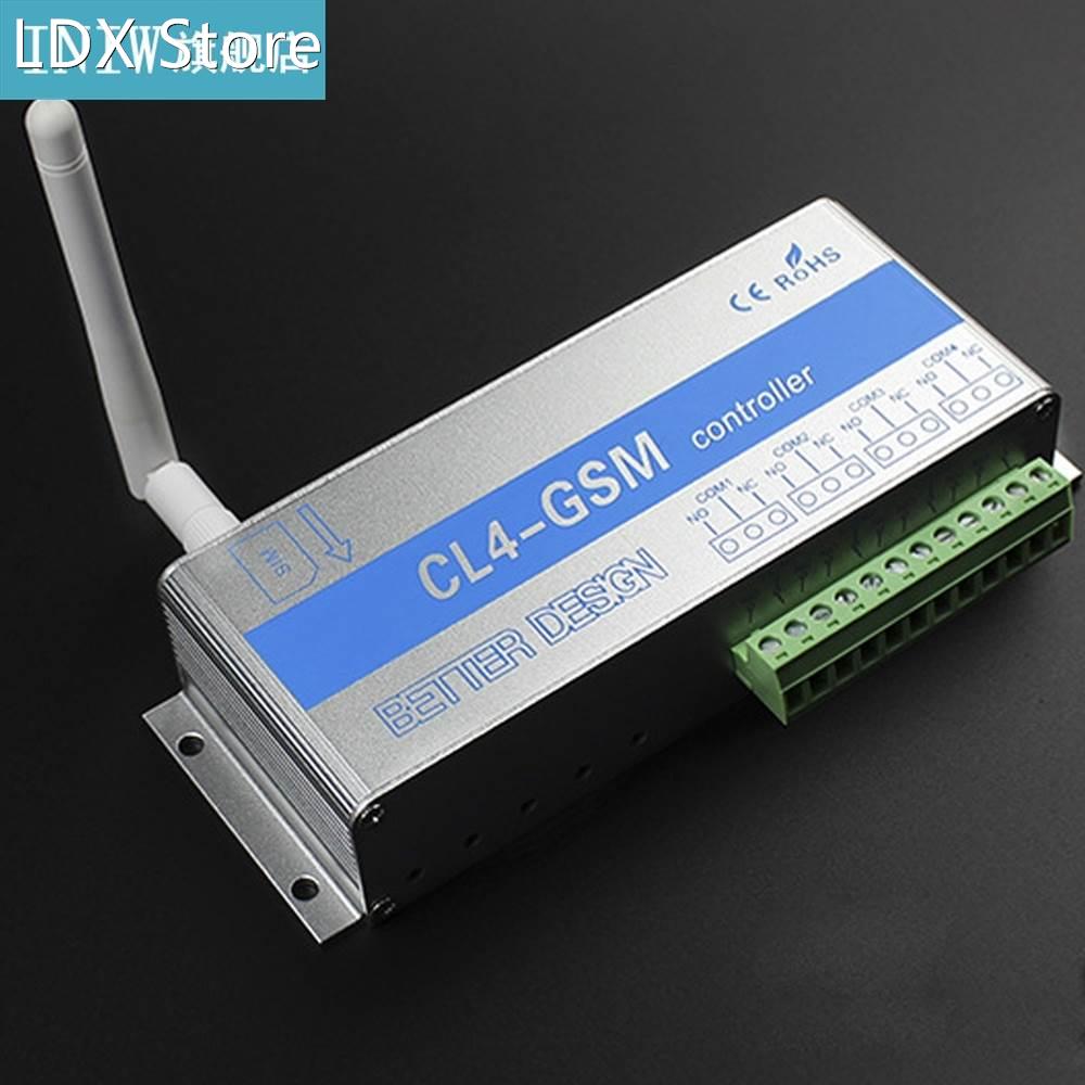 4 Channels GSM Wireless Switch Controller Phone Call SMS Rem