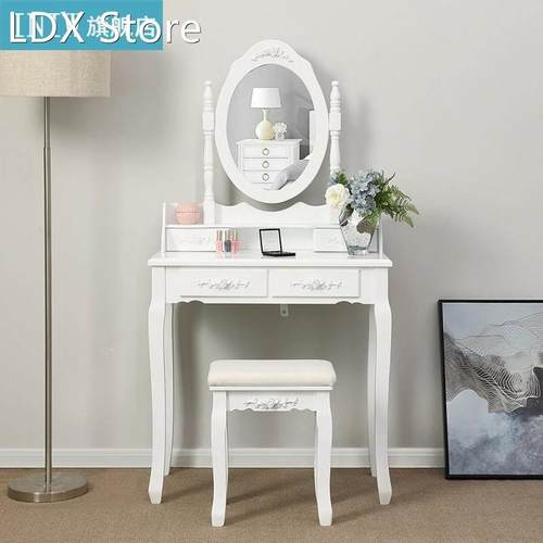 1Set Bedroom Furniture Dressers With Mirror Drawer With 360