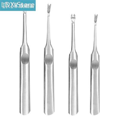 U+V Shaped Leather Groover Stainless Steel Stitching Edge Be