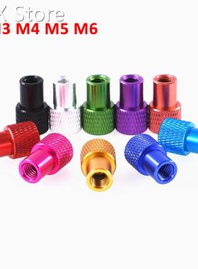 2PCS M3 M4 M5 M6 Blind Hole Nuts Knurled Thumb Screws Step H