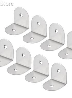 Corner Brace, 40mm x 41mm x 1.5mm Stainless Steel Joint Righ