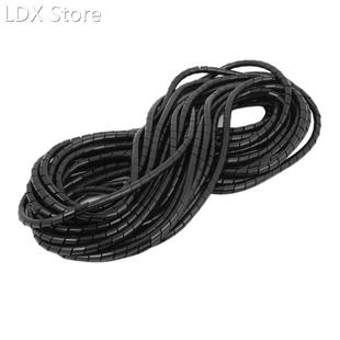 UXCELL 15.5M Length 8mm Diameter Computer TV Plastic Cable W