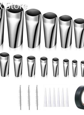 28 Pcs Caulking Finishing Tool with 18 Sizes Caulking Applic