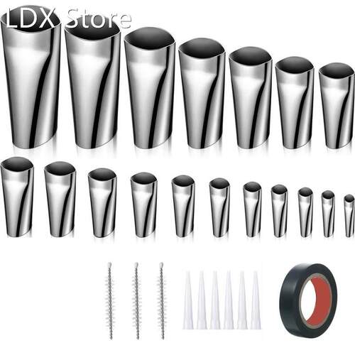 28 Pcs Caulking Finishing Tool with 18 Sizes Caulking Applic