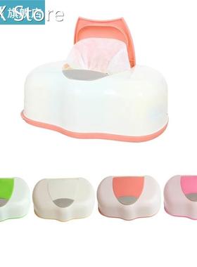 80 Sheets Wet Tissue Box Plastic Wet Wipes Storage Case Box