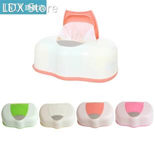 80 Sheets Wet Tissue Box Plastic Wet Wipes Storage Case Box