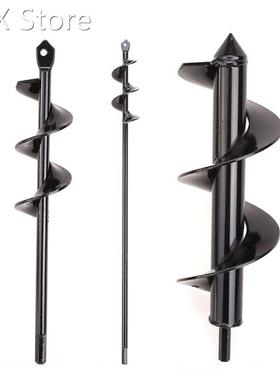 3Pcs/1 Set Hole Digger 适用于 Hex Drive Drill Non-Slip Auger