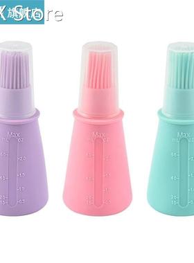 1pc Nordic Style Silicone Oil Bottle Brush Multifunc