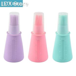 1pc Nordic Style Silicone Oil Bottle Brush Multifunc