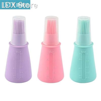 1pc Nordic Style Silicone Oil Bottle Brush Multifunc