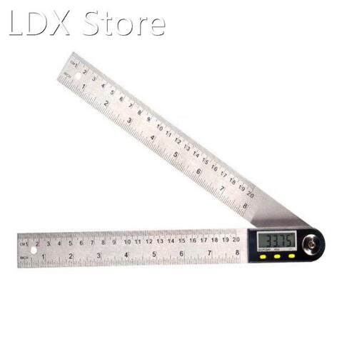 200mm Digital Protractor Inclinometer Goniometer Level Measu
