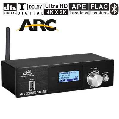 5.1CH HDMI audio decoder extractor Multi function 3K HDMI S