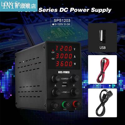220V 0-120V 0-3A DC Power Supply Voltage-stabilized Source R