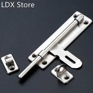 Buckle Toilet Door Latch Thickened Steel Stainless Bolt