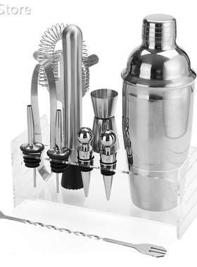 NEW 11Pcs/Set 750ml Stainless Bar Cocktail Shaker Set Barwar