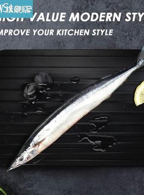 Fast Defrosting Tray Safe Defrost Thaw Plate Board Kitchen C