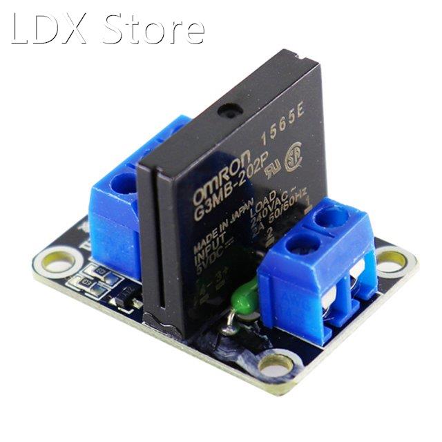 Low Level 5V 1 Channel Solid State Relay Module 250V 2A Outp