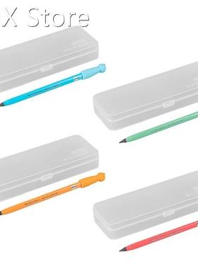 Inkless Pencil with Pen Box Eraser HB Screw Nib No sharpenin