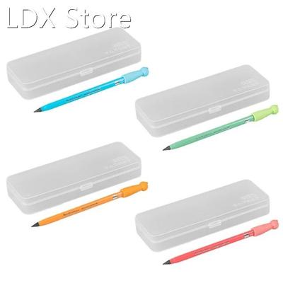 Inkless Pencil with Pen Box Eraser HB Screw Nib No sharpenin
