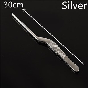 14/16/20/23/26/30cm Kitchen Cooking Tweezers Stainless Stee