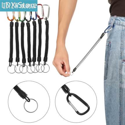 Security Key Chain Holder Practical Extendable Multicolor Sa