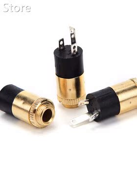 5pcs/lot Gold PJ392 3.5mm Stereo Female Sockect Jack 3.5 Aud