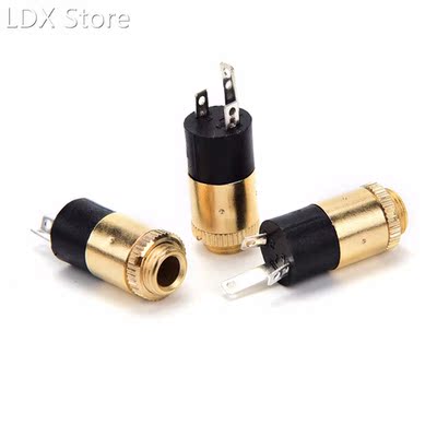 5pcs/lot Gold PJ392 3.5mm Stereo Female Sockect Jack 3.5 Aud