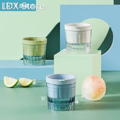 Whiskey Ice Ball Mold Big Round Ball Ice Tray Silicone Maker