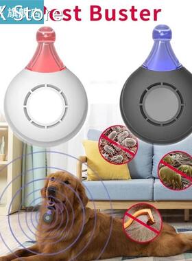 1PC Portable USB Ultrasonic Pest Reject Flea Tick Lice Repel