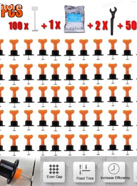 NEW 252Pcs Level Wedges Tile Spacers 适用于 Flooring Wall Ti