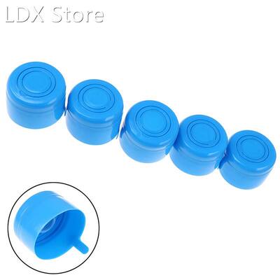 5Pcs/lot Useful Water Bottle Snap On Lids Non Spill Reusable