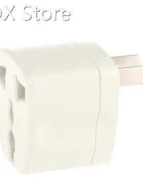 Universal White Travel Plug Adapter for USA