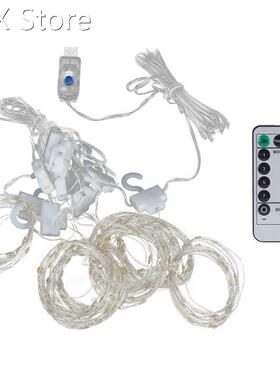 christmas lights led lights decoration 3x3 m IP67 USB Copper