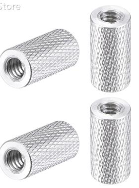 4pcs 1/4x10mmx20mm Aluminum Alloy Diamond Knurl Knurled Came