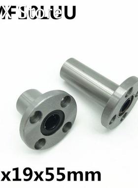 2pcs LMF10LUU LMF10L flange ball bearing Used for 10mm linea