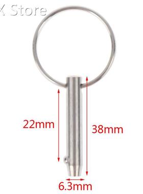 6.3*38mm Marine Grade 1/4 Inch Quick Release Ball Pin 适用于