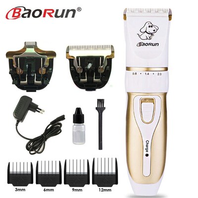 Baorun P3 Professional Rechargeable Pet Cat Dog Hair Trimmer