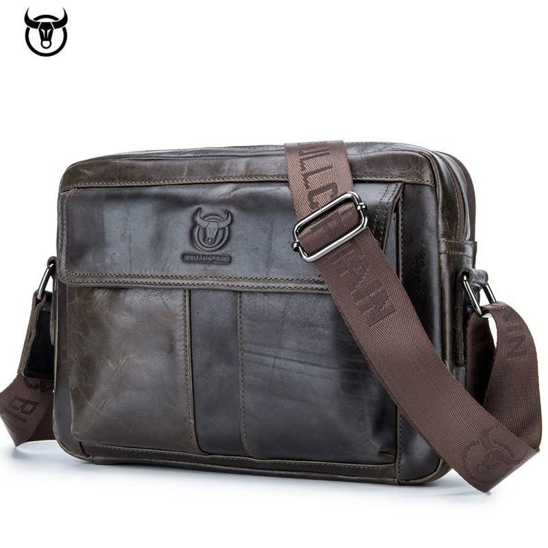 Brand cross Men Genuine Leather Briefcase Messenger Bag fas
