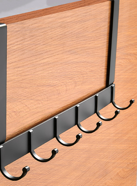 Hooks Over The Door 5 Hooks Home Bathroom Organizer Rack Clo