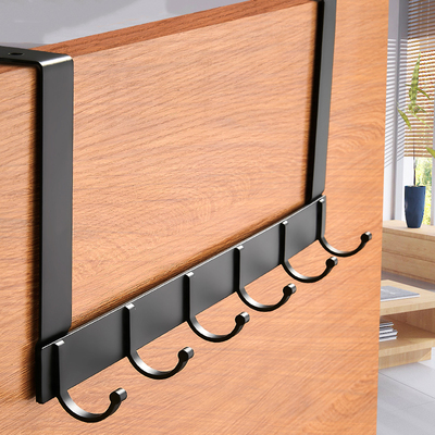 Hooks Over The Door 5 Hooks Home Bathroom Organizer Rack Clo